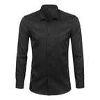 Camisa Social Masculina Slim Elástica Firenzo