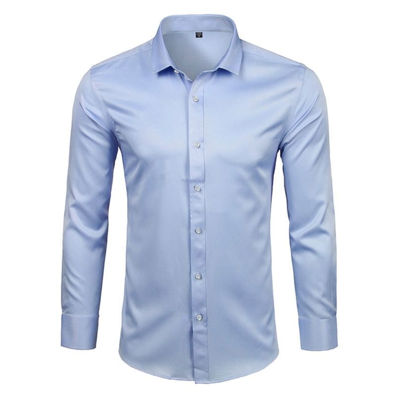 Camisa Social Masculina Slim Elástica Firenzo