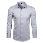 Camisa Social Masculina Slim Elástica Firenzo