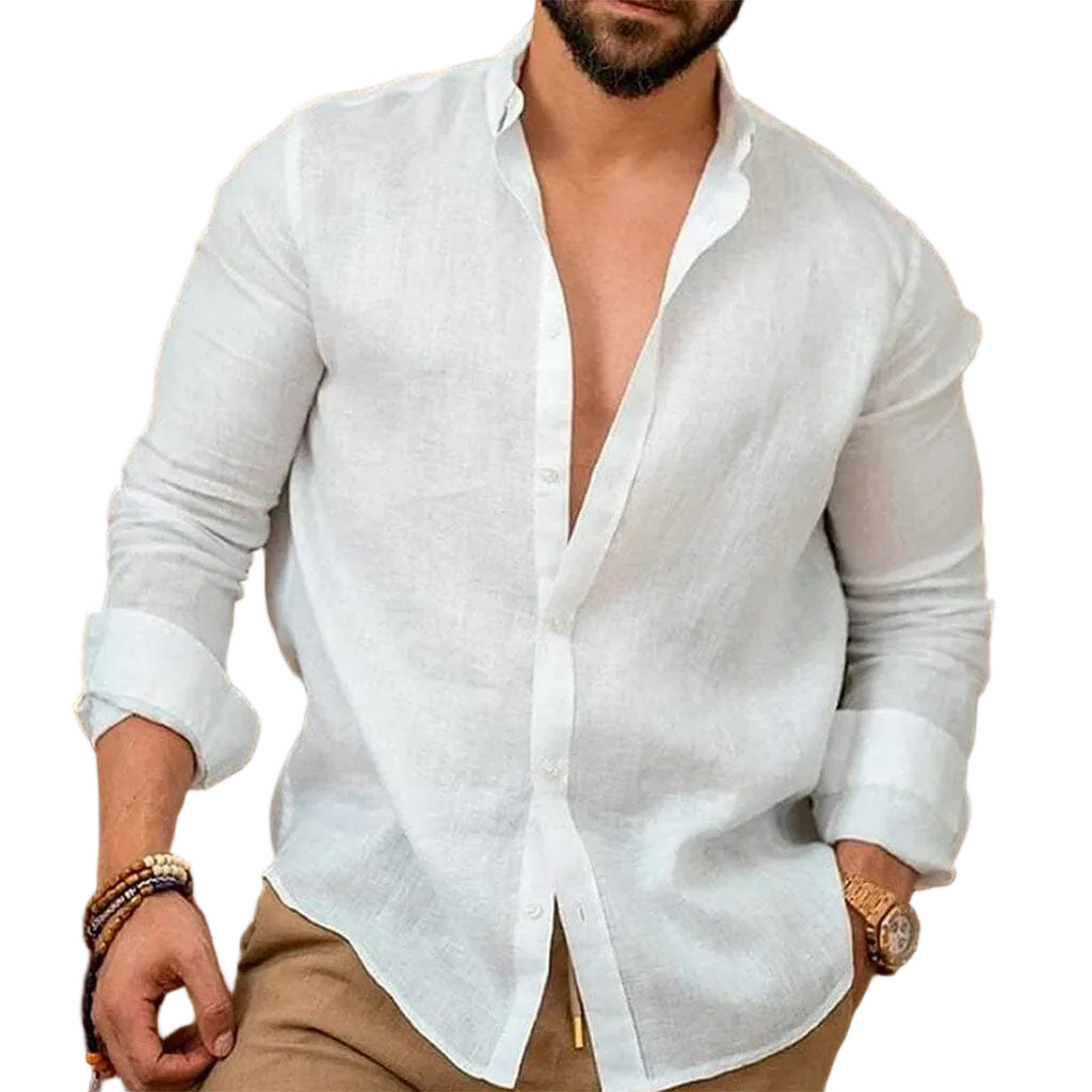 Camisa de Linho Masculina Firenzo