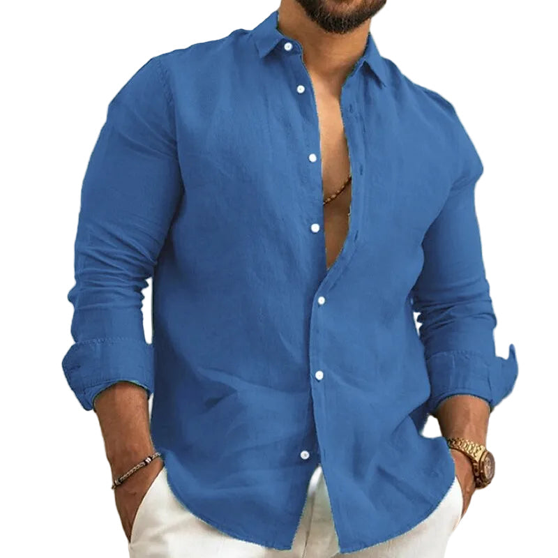 Camisa de Linho Masculina Firenzo