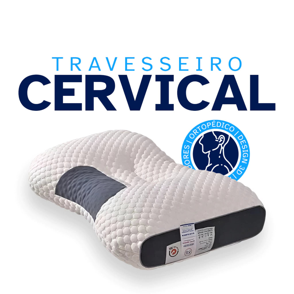 Travesseiro Cervical 3D Ortopédico - Master Sono
